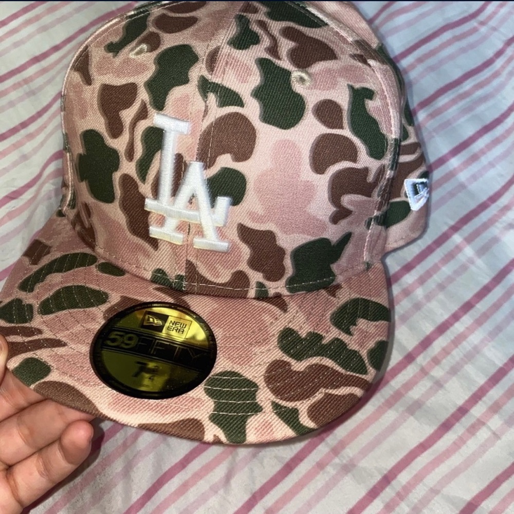 Los Angeles Dodgers New Era MLB Duck Camo 1988 World Series 59fifty hat